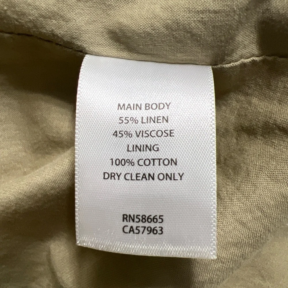 TREASURE & BOND Olive Green Blazer Jacket - Picture 8 of 9
